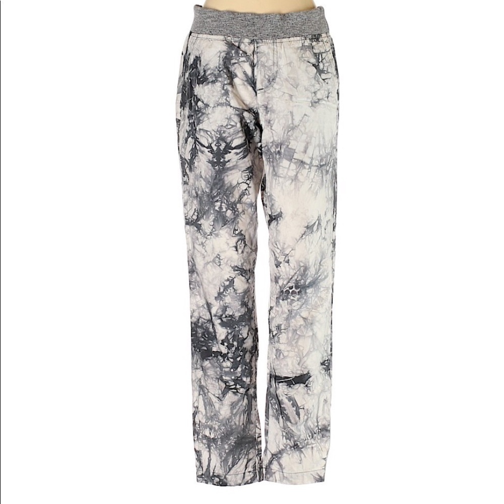 CAbi Style #5075 Gray Marble Tie Dye Jogger‎ Pants Size XS